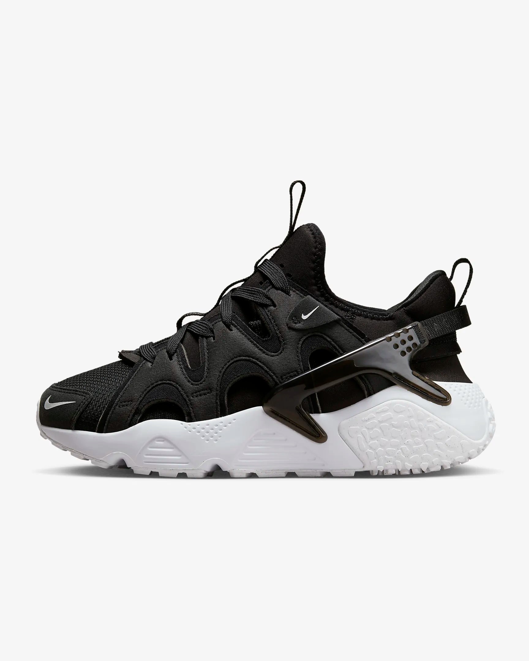 Nike huarache negro con blanco shop